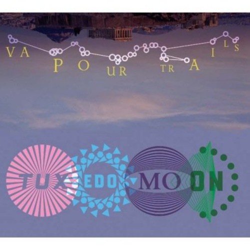 CD cover for Tuxedomoon’s “Vapour Trails” with abstract art and text.