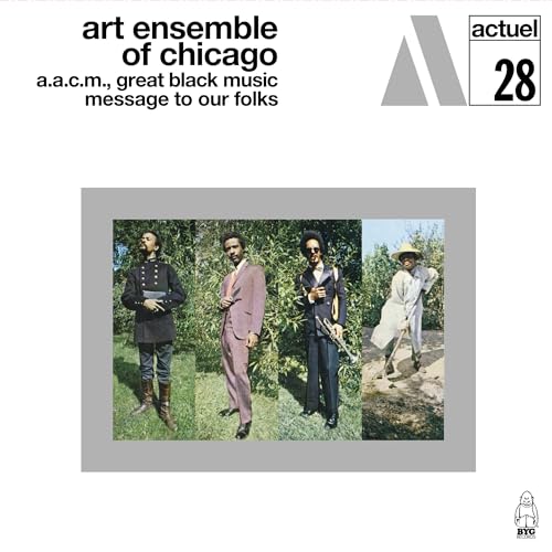 CD cover for Art Ensemble of Chicago’s “Message To Our Folks” album.