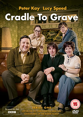 DVD cover for "Cradle To Grave" featuring a family on a brown sofa.