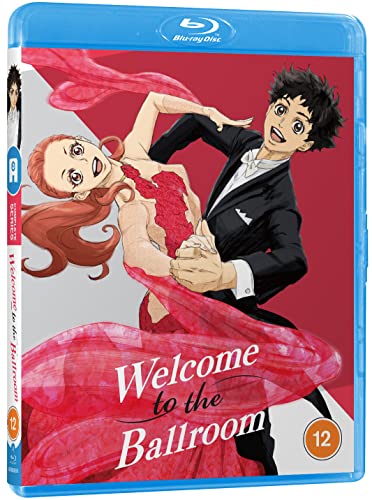 “Welcome to the Ballroom” Blu-ray cover featuring two dancers in ballroom pose.