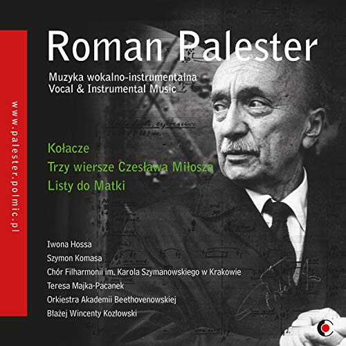 CD case featuring composers Palester, Hossa, and Kozlowski; vocal and instrumental music.