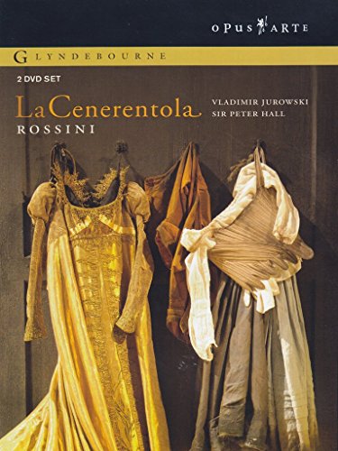 DVD cover for Rossini’s La Cenerentola, featuring opera costumes.