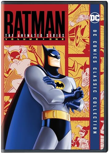 DVD cover for "Batman: The Animated Series Volume One" featuring Batman.