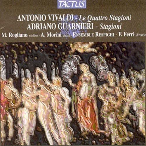CD cover for Vivaldi’s “The Four Seasons” featuring abstract figures.