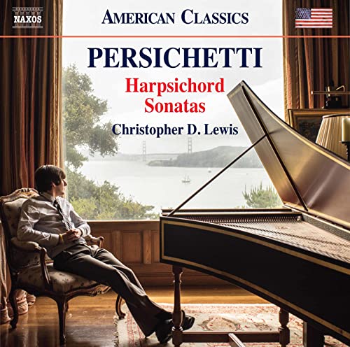 CD cover: pianist by a window, harpsichord in foreground.