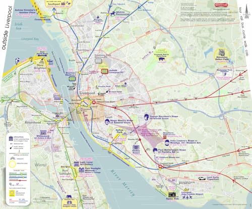 Liverpool - pop city : Map guide of What to see & How to get there