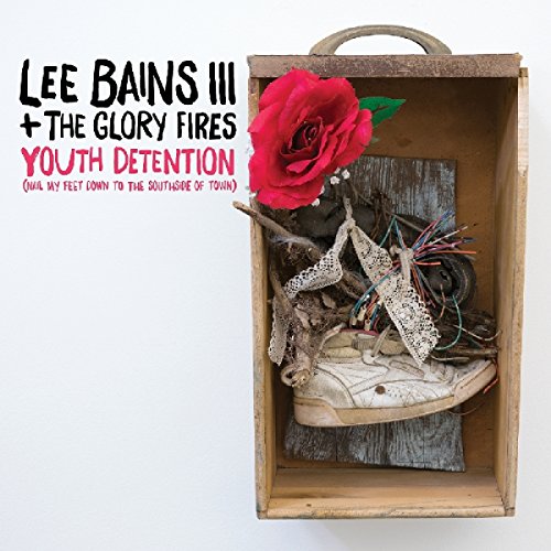 CD cover for Lee Bains + The Glory Fires, with a rose and shoe.