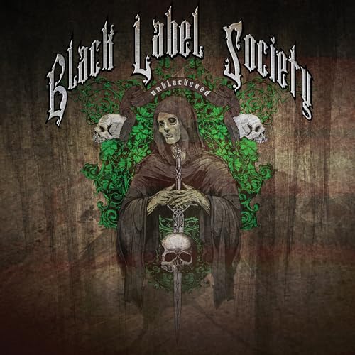Black Label Society album cover featuring a hooded figure with a sword.
