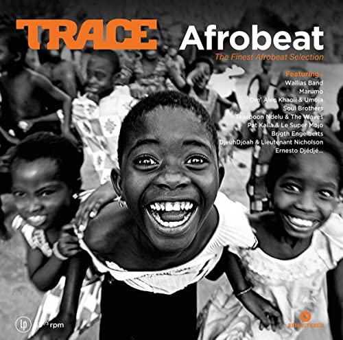 Vinyl record cover featuring a smiling group of children in black and white.