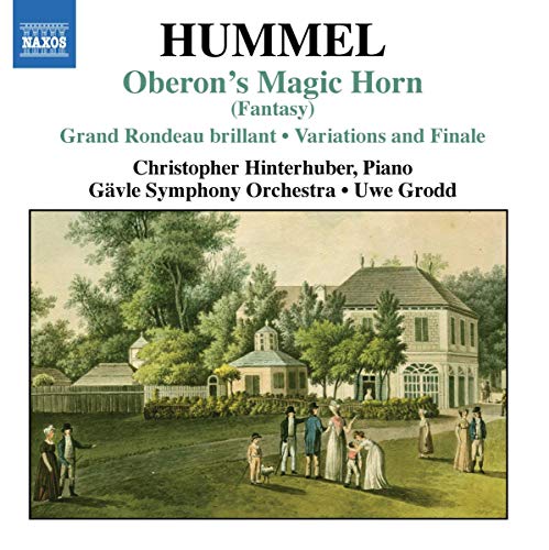 CD cover: painting of a stately home with figures in a park.