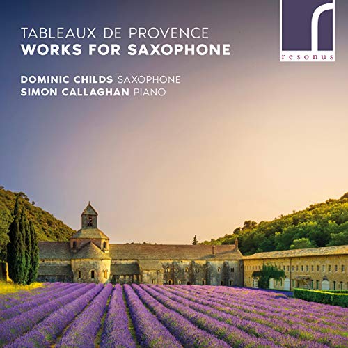 CD cover: lavender field with stone building, blue sky, text details.