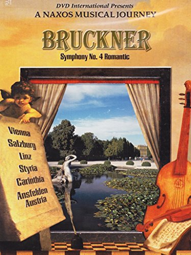 DVDCL DVD cover for Bruckner's Symphony No. 4 featuring a garden scene.