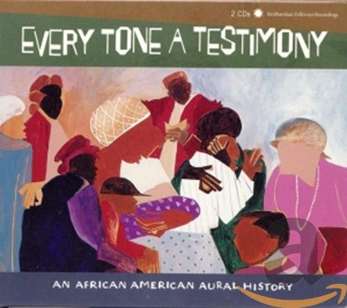 CD cover art depicting a group of people in a colorful, painted style.