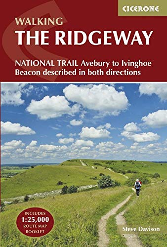 The Ridgeway National Trail: Avebury to Ivinghoe Beacon, Described in Both Directions (Includes separate OS 1:25K map booklet)