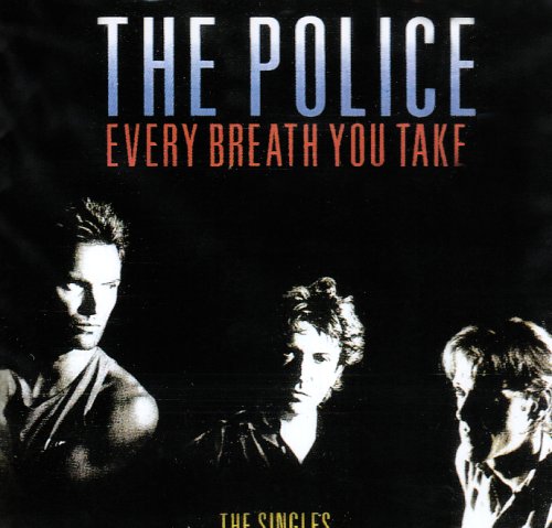 CDC album cover for The Police featuring three band members against a black background.