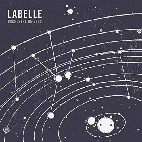 CD cover for Labelle’s “Orchestre-Univers” featuring a celestial diagram.