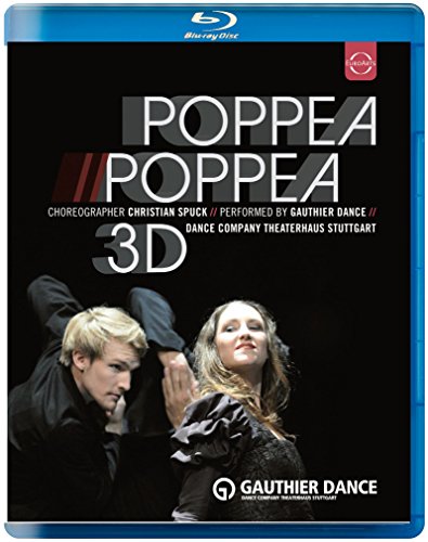 Blu-ray cover for “Poppea/Poppe” featuring dancers in dramatic poses.