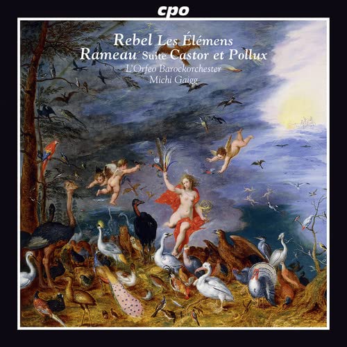 CD cover: Baroque painting with figures, birds, and diverse animals.
