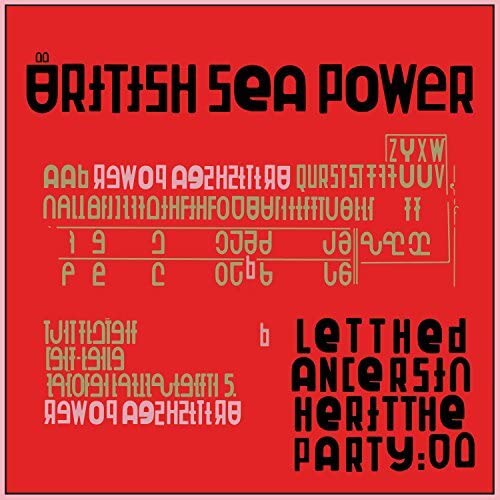 Red album cover for British Sea Power’s “Let The Dancers Inherit The Party.”