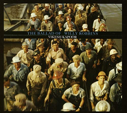 CD cover featuring a large group of working-class men in hats.
