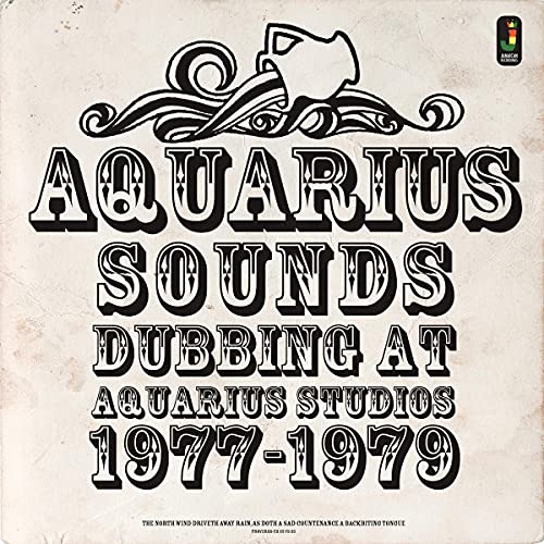 Vinyl record cover for “Aquarius Sounds - Dubbing at Aquarius Studios 1977-1979”.