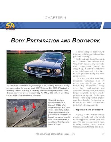 Ford Mustang Restoration: 1964 1/2-1973