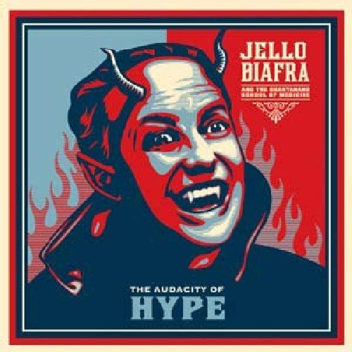 Album cover featuring a stylized, demonic portrait of Jello Biafra.