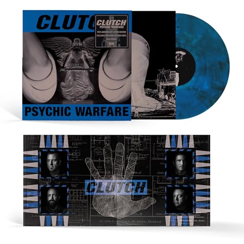 Clutch’s “Psychic Warfare” 10th Anniversary Edition vinyl record and gatefold cover.