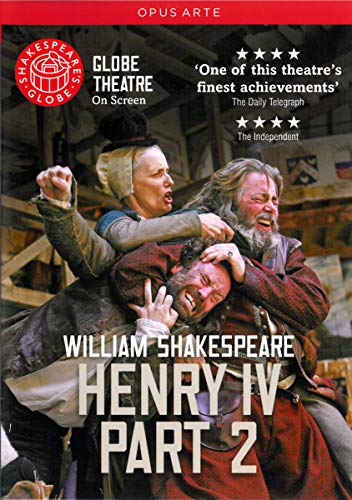 DVD cover for Shakespeare’s Henry IV Part 2, Globe Theatre production.
