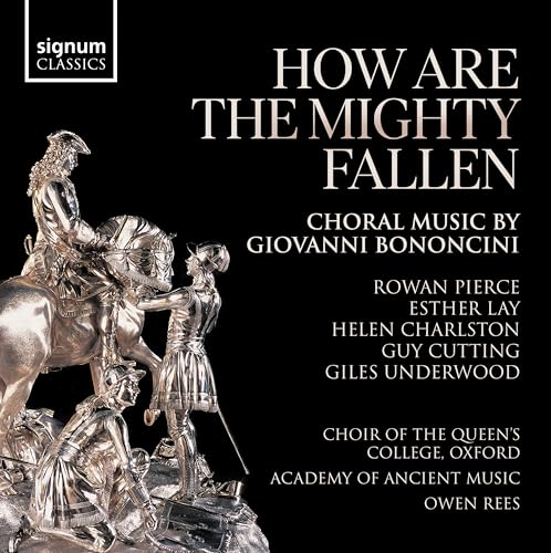 CD cover: silver statue of figures with horses, black background.