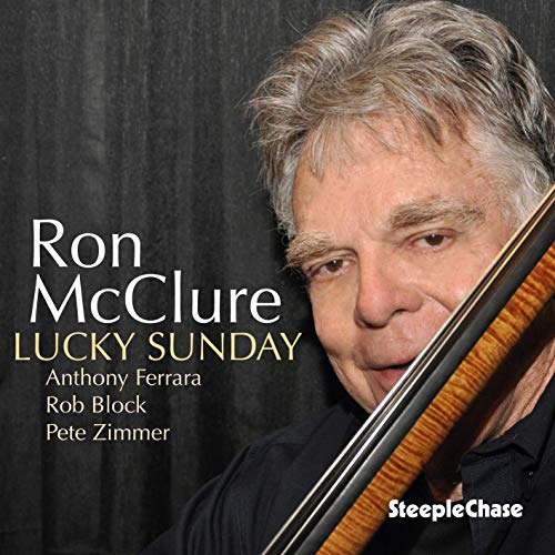 Ron McClure CD cover featuring a portrait of the bassist with his instrument.