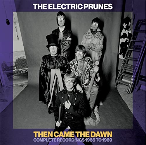 Six-CD box set cover featuring The Electric Prunes in vintage attire.
