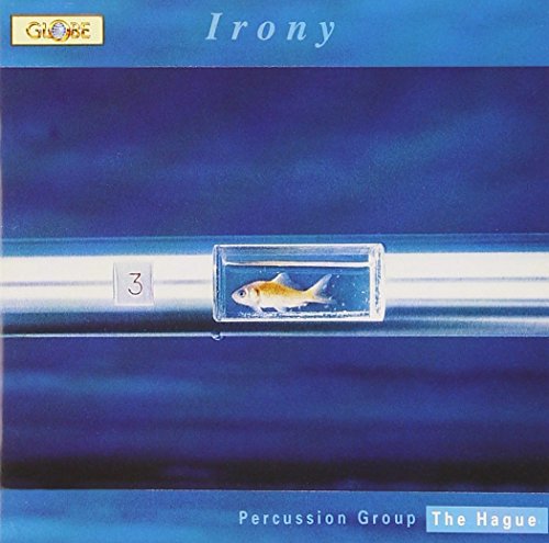 CD cover for John Cage’s “Irony” featuring a fish in a box.