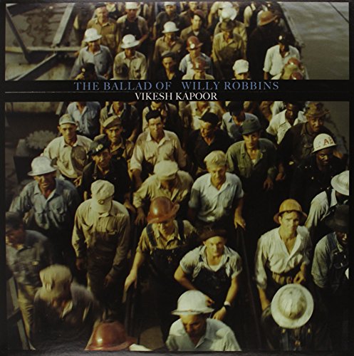 Vinyl album cover featuring a large group of working men in hard hats.