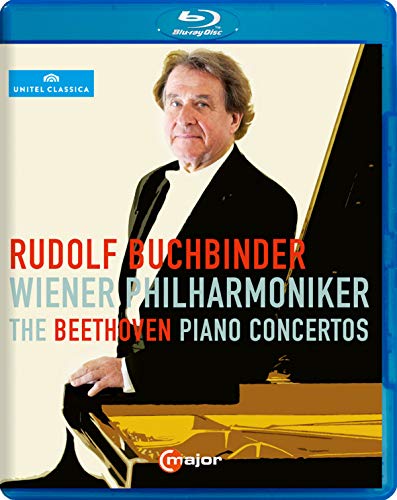 Blu-ray cover featuring pianist Rudolf Buchbinder and a grand piano.