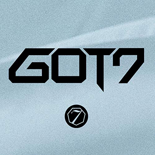 Got7 logo in black on textured light blue background with a small emblem.