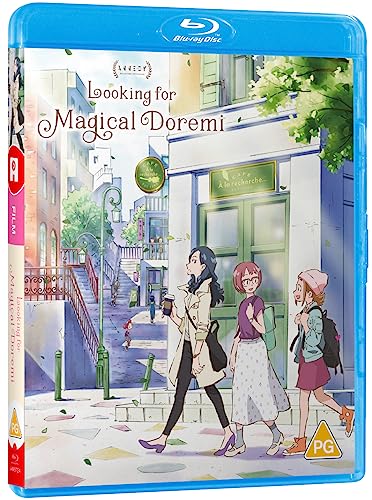 Looking for Magical Doremi" Blu-ray cover featuring three young women walking.
