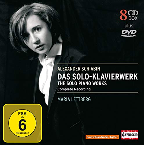 CD box set featuring pianist Maria Lettberg and composer Scriabin.