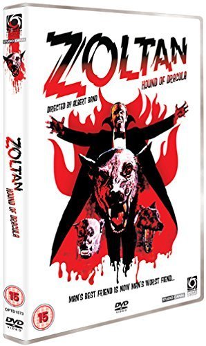 DVD cover art featuring a man in a cape behind snarling, demonic dogs.