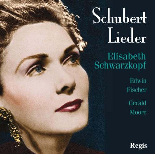 CD cover featuring Elisabeth Schwarzkopf in a portrait, with text details.