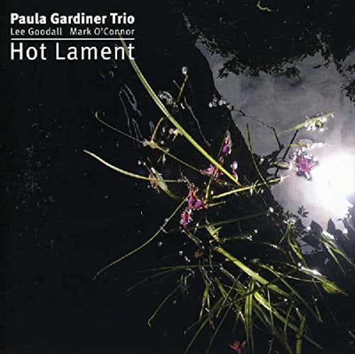 CD cover with dark water reflection, plants, and text “Hot Lament”.