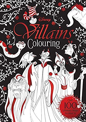 Disney Classics - Mixed: Villains Colouring (Villains Colouring Disney)