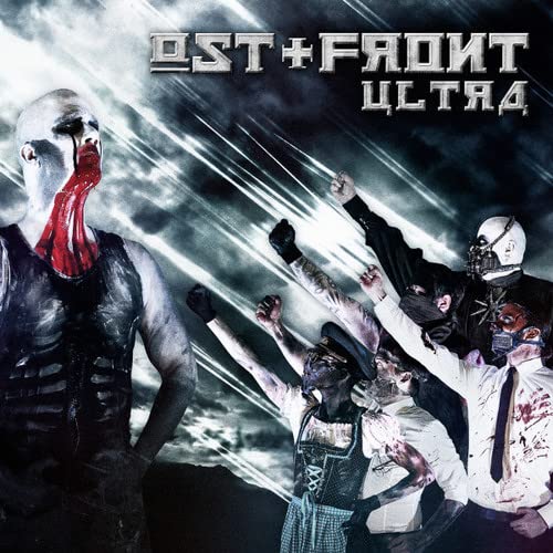 CD cover for Ost+front - Ultra, featuring figures in a dark, chaotic scene.