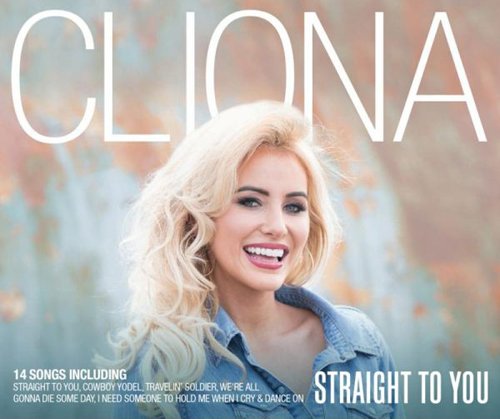 CD cover featuring blonde singer Cliona Hagan with teal background.