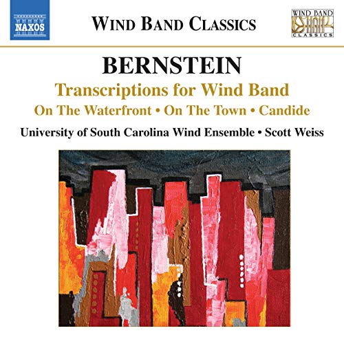 CD cover for “Bernstein Transcriptions for Wind Band” by University of South Carolina.