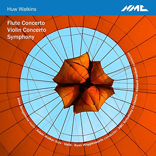 CD cover featuring an orange architectural structure centered within a circular blue skylight.