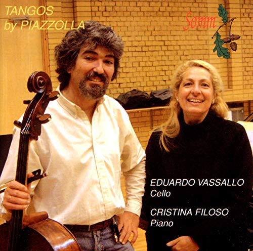 CD cover featuring cellist Eduardo Vassallo and pianist Cristina Filoso.