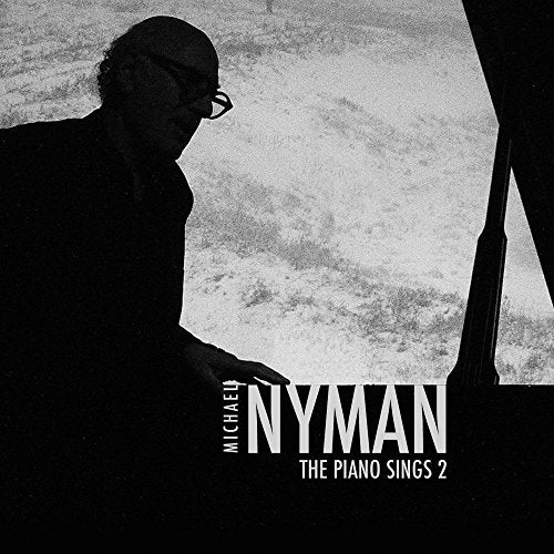 Black and white portrait of Michael Nyman with album title text.