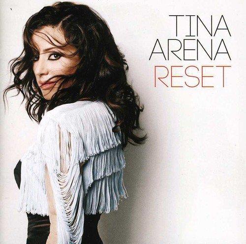 CD cover for Tina Arena’s “Reset” album, featuring her portrait.