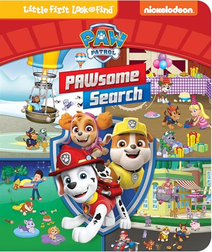Paw Patrol Little First Look & Find Book